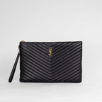 Saint Laurent Matelassé Pouch