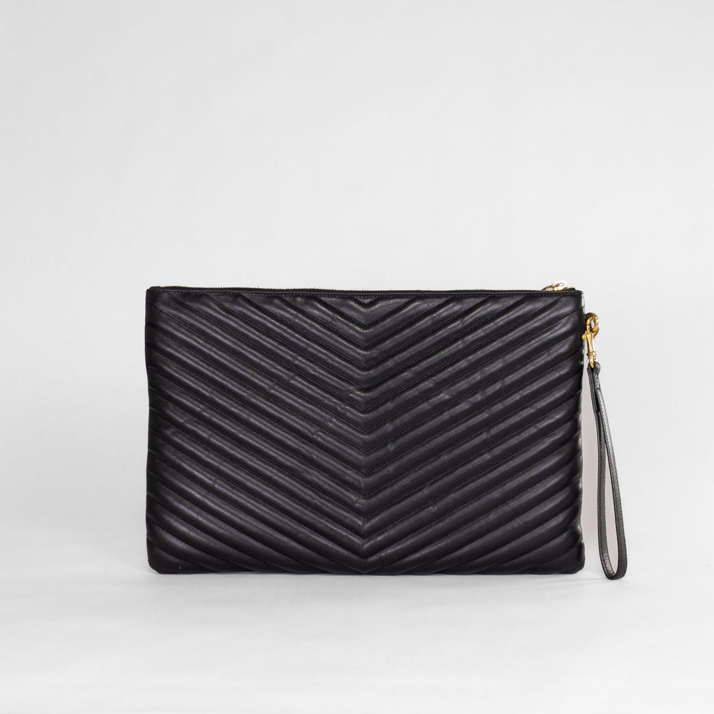 Saint Laurent Matelassé Pouch