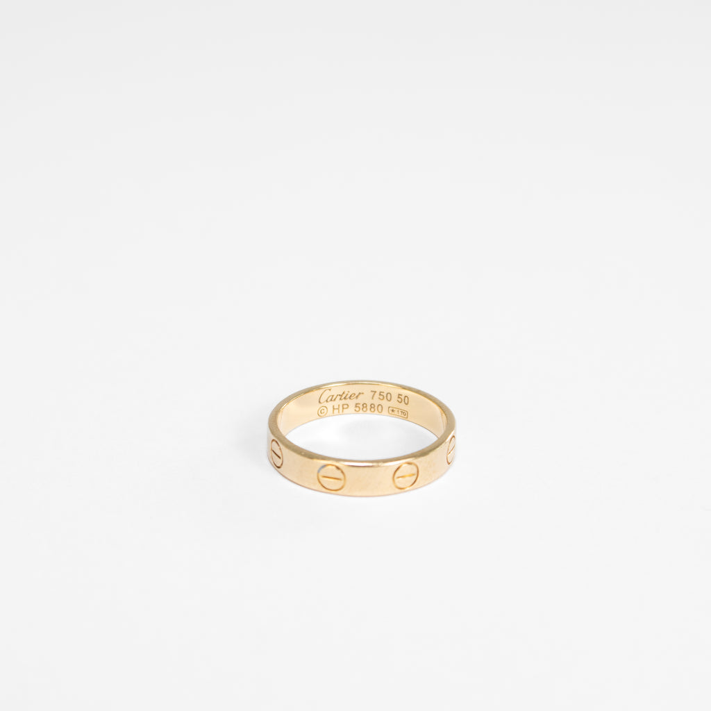 Cartier 3.5mm Love Ring 50