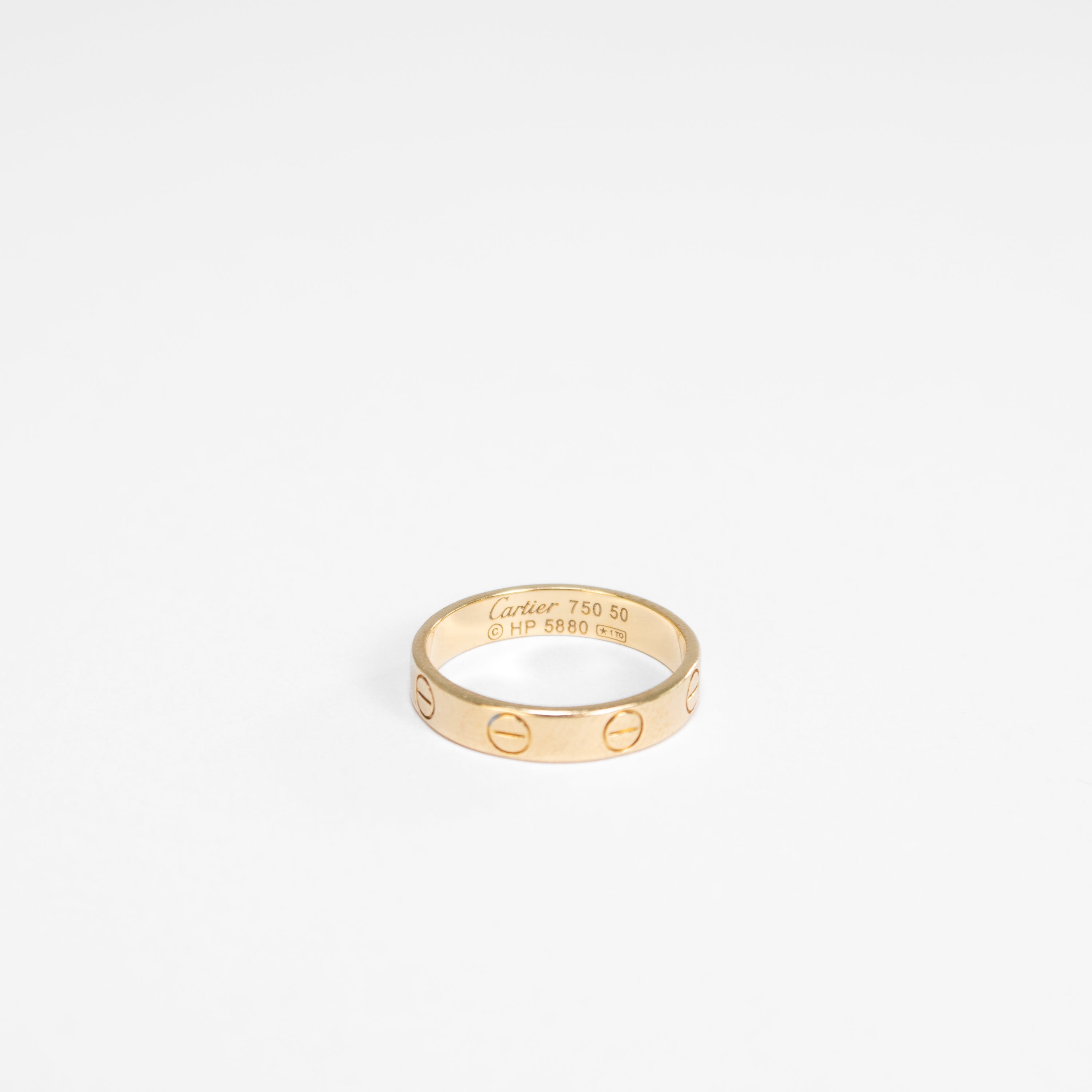 Cartier 3.5mm Love Ring 50